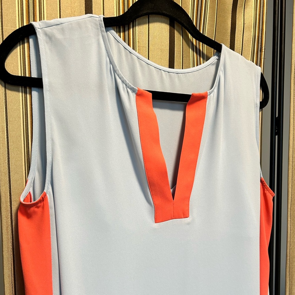 BCBGMaxazria two tone dress